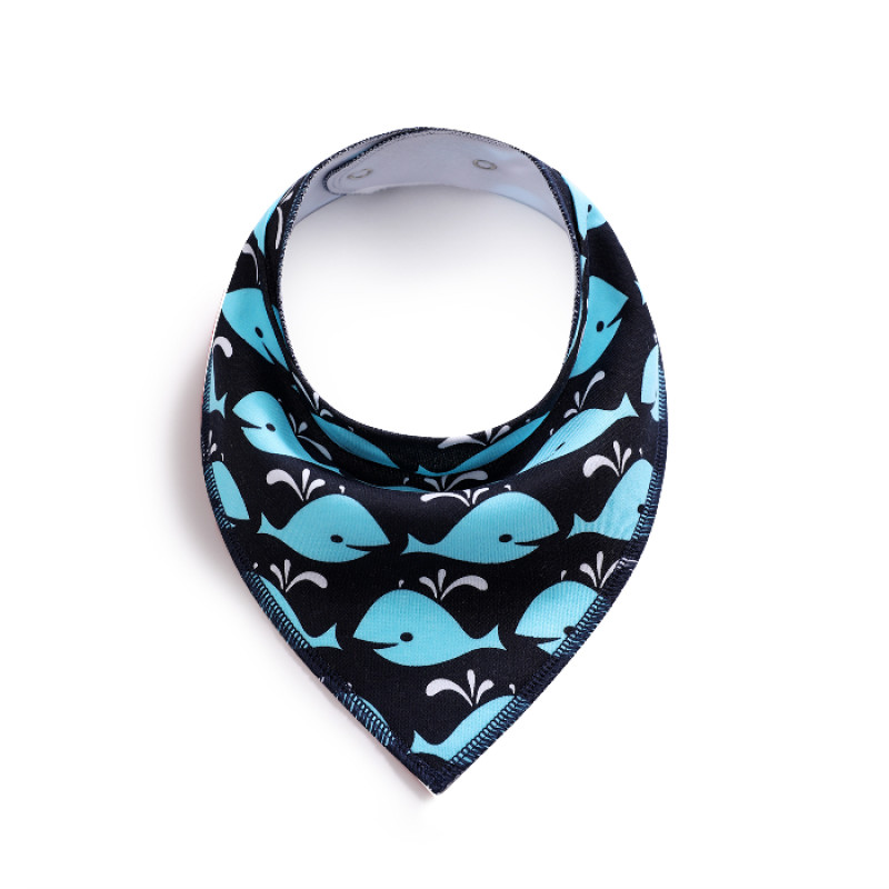 SET 4 Boys 5 Baby Bibs Bandana Handkerchief for Infant Drooling Teething Super Absorbent Bibs Age 0-24M